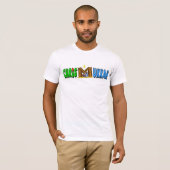 Chrismukkah T-Shirt met M = Manger (Voorkant volledig)