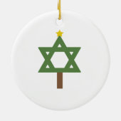 Chrismukkah Tree Keramisch Ornament (Achterkant)
