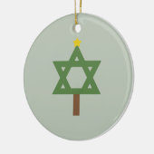 CHRISMUKKAH TREE -.png Keramisch Ornament (Links)