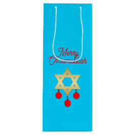 Chrismukkah wijncadeautassen wijn cadeautas
