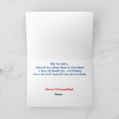 Chrismukkah World en Yarmulke (Kipper)-kaart Kaart (Binnen)