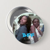 chrisnlaina, BFF Ronde Button 7,6 Cm (Voorkant /achterkant)