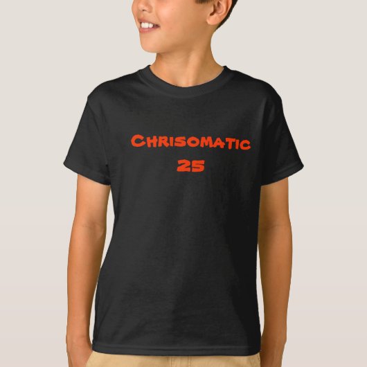 Chrisomatic25 T-shirt (Voorkant)