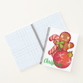Chrisrmas memories pixelart, Pixel Art Notitieboek (Binnen)