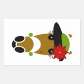 Chrissie Rechthoek Sticker (Voorkant)