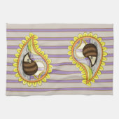 Chrissy de egel handdoek (Horizontaal)