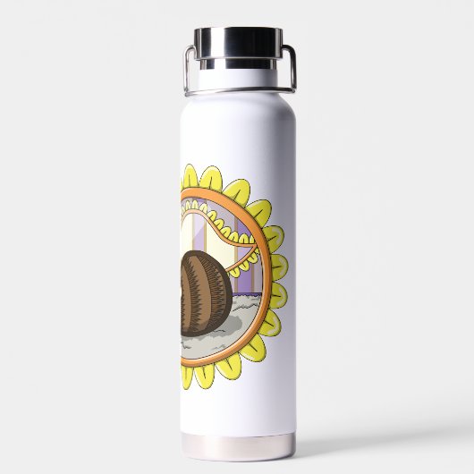 Chrissy de egel waterfles (Achterkant)