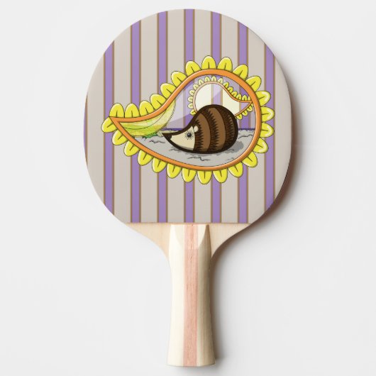Chrissy de Hedgehog Ping Pong Paddle Tafeltennisbatje (Voorkant)
