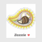 Chrissy de Sticker van het Egel Contour (Vel)