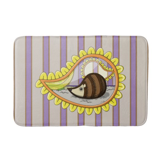 Chrissy the Hedég Bath Mat (Voorkant)