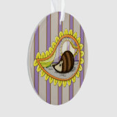 Chrissy the Hedgehog Acryl Ornament (voorkant)