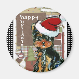 CHRISSY YORKIE POO MAGNEET