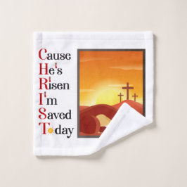 Christ Acroniem Badhanddoek Set Bad Handdoek