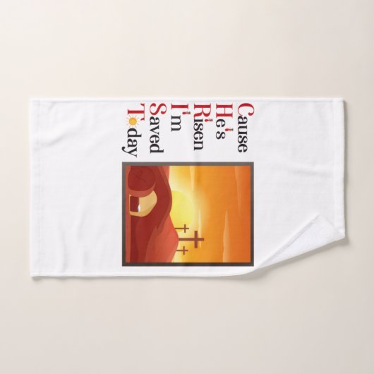 Christ Acroniem Badhanddoek Set Bad Handdoek (Handdoek)