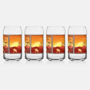 Christ Acroniem Drink bril set Blikvorm Glas
