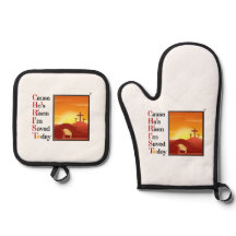 Christ Acroniem Oven Mitt & Pot Holder