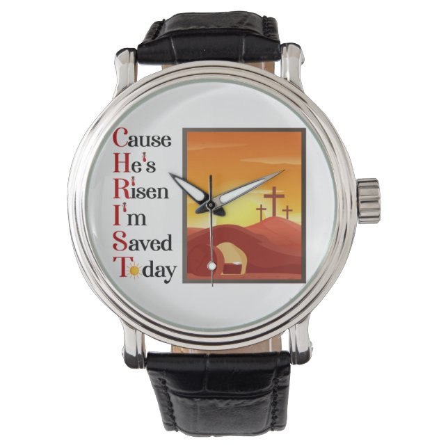 Christ Acroniem Watch Horloge (Voorkant)