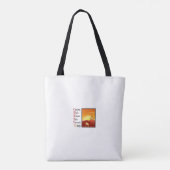 Christ Acroniem White Church Canvas tas (Achterkant)