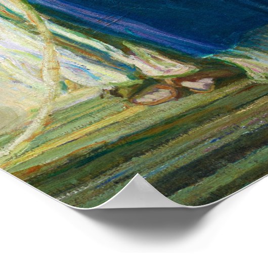 Christ and His Mother Studying the Scriptures Poster (Hoek)