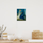 Christ and His Mother Studying the Scriptures Poster (Keuken)