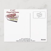 CHRIST APOSTOLIC CHURCH ... - BRIEFKAART (Achterkant)