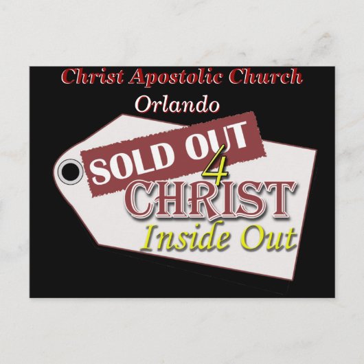 CHRIST APOSTOLIC CHURCH ... - BRIEFKAART (Voorkant)