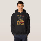 Christ Birth Christmas In July Paradise Beach Time Hoodie (Voorkant volledig)