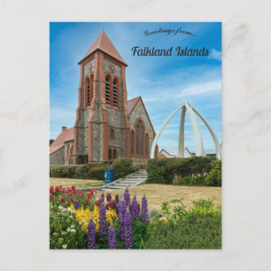 Christ Church Cathedral Stanley Falklandeilanden Briefkaart