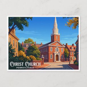 Christ Church Philadelphia Pennsylvania Briefkaart