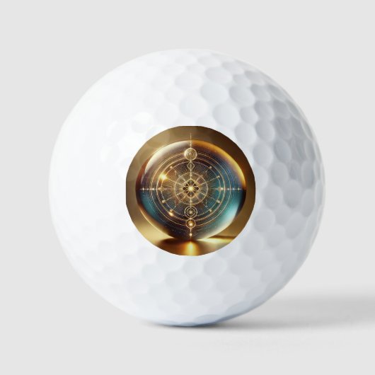 Christ Consciousness Golf Ball Golfballen (Voorkant)