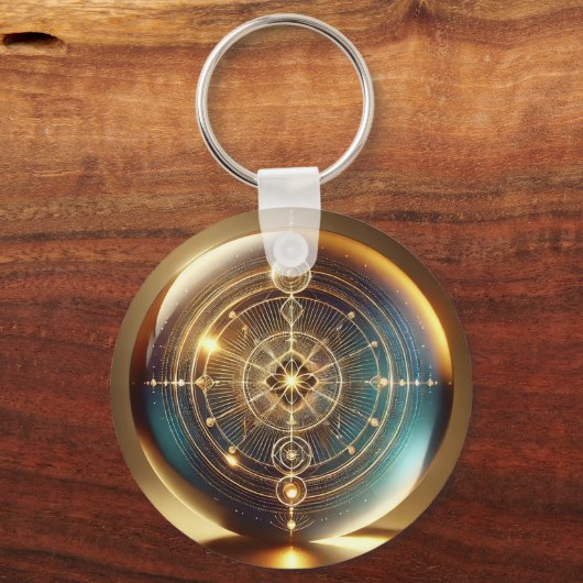 Christ Consciousness Key Chain Sleutelhanger (Voorkant)