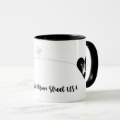 Christ de verlosser van de Main Street Mok (Voorkant rechts)