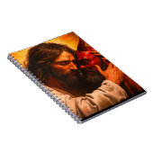 Christ Embracing Lucifer Notebook  Notitieboek (Rechterzijde)