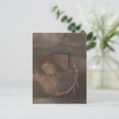 Christ gekruisigd door Odilon Redon Briefkaart (Staand voorkant)