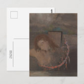 Christ gekruisigd door Odilon Redon Briefkaart (Voorkant / Achterkant)