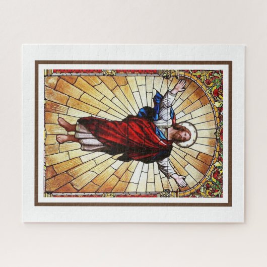 CHRIST Glas in lood Window Legpuzzel (Horizontaal)