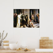 Christ Healing the Sick at Bethesda by Carl Bloch Poster (Keuken)