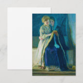 Christ & His Mother Studying the Scripts Bedankkaart (Voorkant / Achterkant)