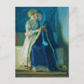 Christ & His Mother Studying the Scripts Feestdagenkaart (Voorkant)