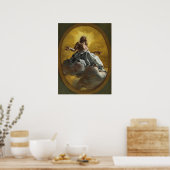 Christ in Glory by Giovanni Battista Gaulli Poster (Keuken)