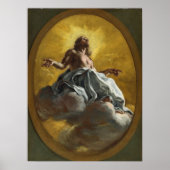 Christ in Glory by Giovanni Battista Gaulli Poster (Voorkant)