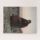 Christ in the Wilderness - Ivan Kramskoy  Legpuzzel (Horizontaal)