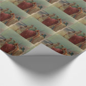 Christ is Born Wrapping Paper Cadeaupapier (Hoek)