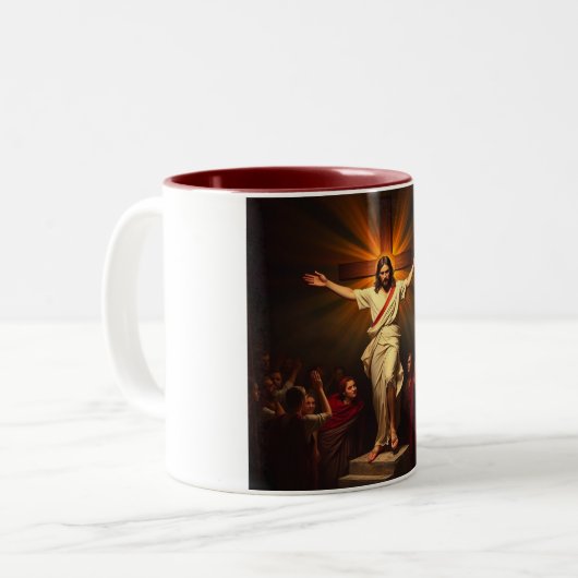 Christ is de Mok van de koffie (Voorkant links)