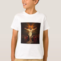 Christ is het Tee Shirt van het verrezen Kind