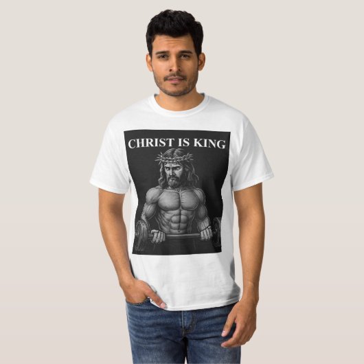 Christ is King T-shirt (Voorkant volledig)