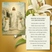 Christ Is Risen Catholic Easter Paschal Prayer