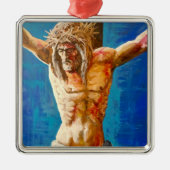 Christ Jesus  Metalen Ornament (Voorkant)