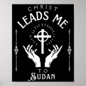 Christ Leads Me To Sudan Poster (Voorkant)