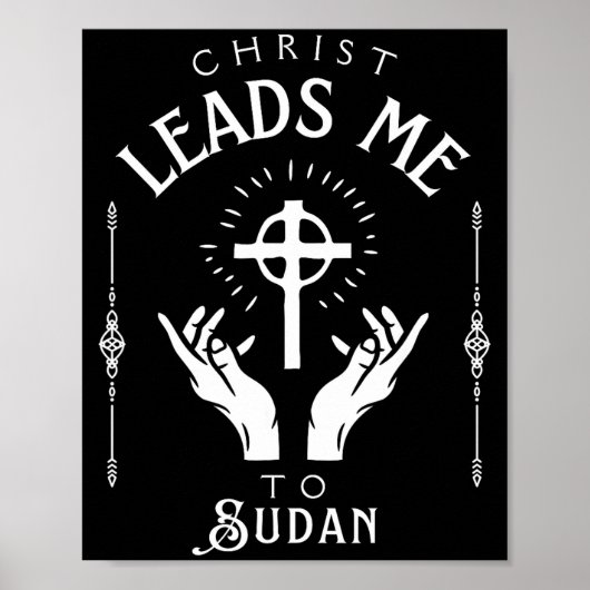 Christ Leads Me To Sudan  Poster (Voorkant)